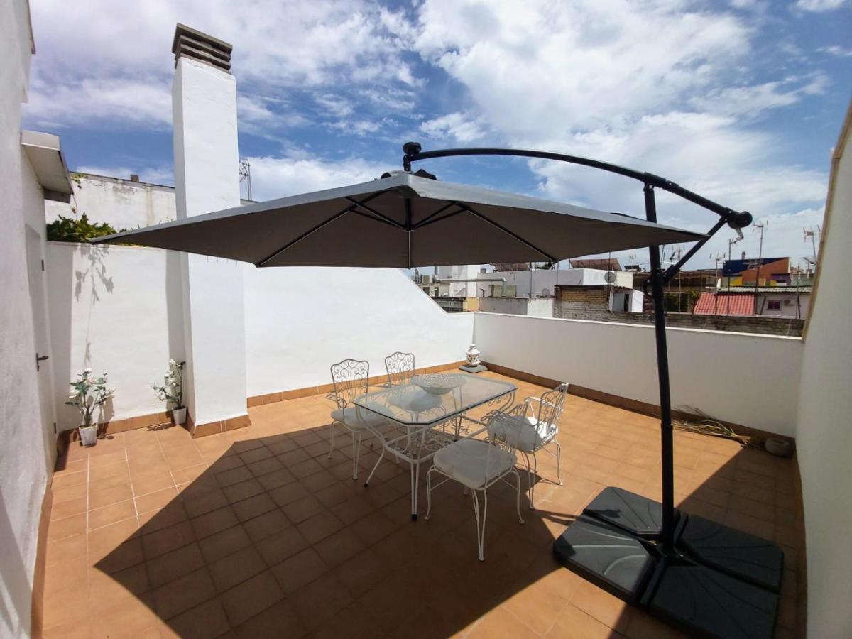 Triana Procurador Con Terraza Privada Apartman Sevilla Kültér fotó